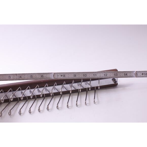 Vintage, MCM, Walnut, Wooden, Tie Holder, Wardrobe, Furniture, ~ 250622-WH 347 - Picture 3 of 3